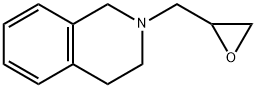 2-(oxiran-2-ylmethyl)-1,2,3,4-tetrahydroisoquinoline Struktur