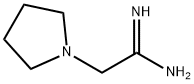 2-pyrrolidin-1-ylethanimidamide Struktur