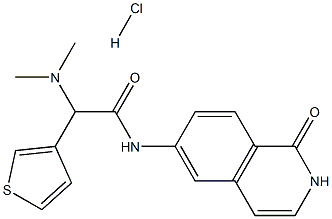 Verosudil Hydrochloride Struktur