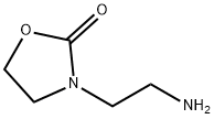 2-Oxazolidinone,3-(2-aminoethyl)-(9CI) Struktur