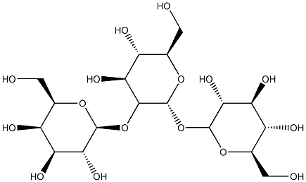 glucosyl-O-galactosyl-(1-4)glucoside Struktur