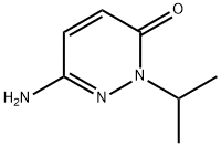 3(2H)-Pyridazinone,6-amino-2-(1-methylethyl)-(9CI) Struktur