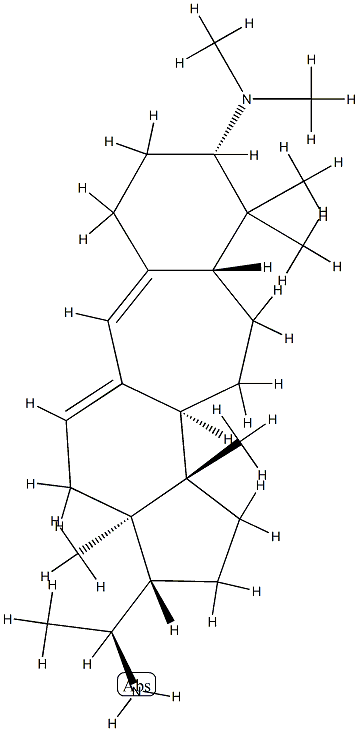 Buxamine E Struktur