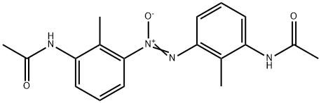 33DIACETYLAMINO22DIMETHYLAZOXYBENZENE Struktur