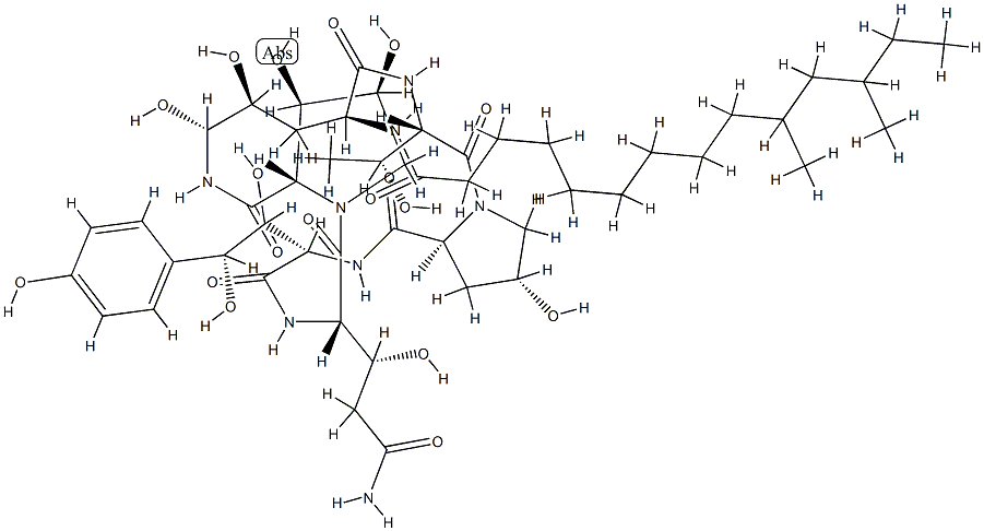 pneumocandin D(0) Struktur