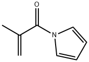 1H-Pyrrole,1-(2-methyl-1-oxo-2-propenyl)-(9CI) Struktur