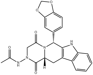 AcetaMinotadalafil Struktur