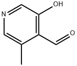 4-Pyridinecarboxaldehyde,3-hydroxy-5-methyl-(9CI) Struktur