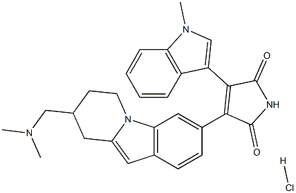 BisindolylMaleiMide XI Hydrochloride 結(jié)構(gòu)式