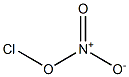 Nitric acid chlorine salt Struktur