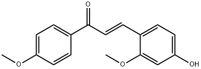 glypallichalcone Struktur