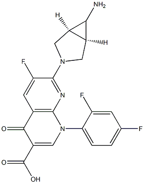 trovafloxacin Struktur