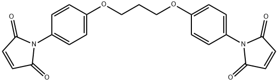 1,4-BIS(4-MALEIMIDOPHENOXY)PROPANE Struktur