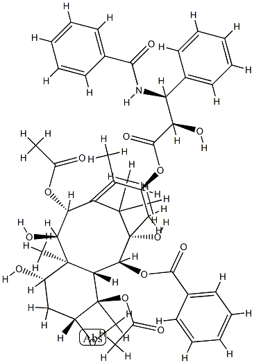 9-dihydrotaxol Struktur