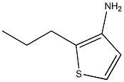 3-Thiophenamine,2-propyl-(9CI) Struktur