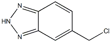 1H-Benzotriazole,5-(chloromethyl)-(9CI) Struktur