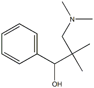 α-[2-(Dimethylamino)-1,1-dimethylethyl]benzenemethanol Struktur