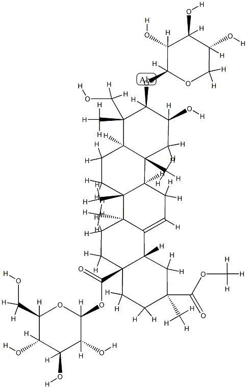 エスクレントシドS 化學(xué)構(gòu)造式