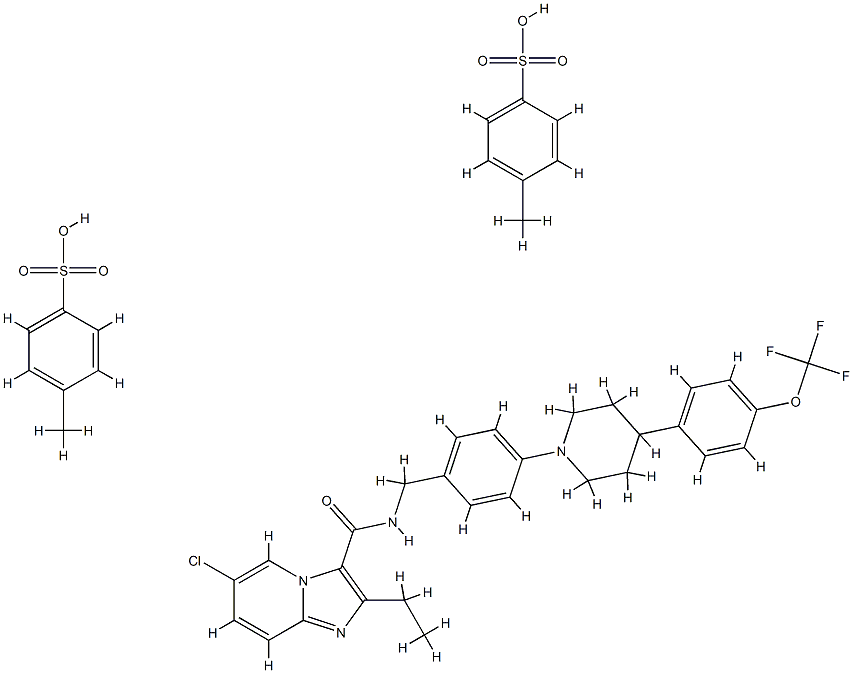 Q203 Ditosylate Struktur