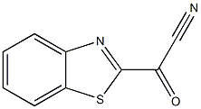 2-Benzothiazoleacetonitrile,alpha-oxo-(9CI) Struktur