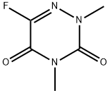 as-Triazine-3,5(2H,4H)-dione,6-fluoro-2,4-dimethyl-(8CI) Struktur