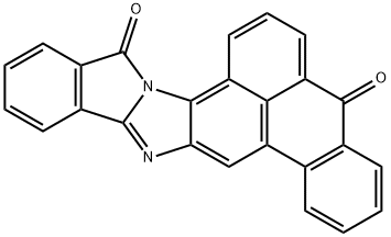 5H,10H-Benzo[1,10]phenanthro[3,2:4,5]imidazo[2,1-a]isoindole-5,10-dione  (9CI) Struktur