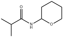 Isobutyramide, N-tetrahydro-2-pyranyl- Struktur