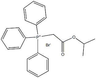 (Isopropyloxycarbonylmethyl)triphenylphonium bromide Struktur