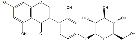 dalbergion 4'-O-glucopyranoside Struktur