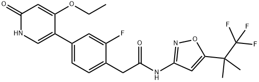 GSK3179106, 1627856-64-7, 結(jié)構(gòu)式