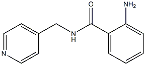 2-amino-N-(pyridin-4-ylmethyl)benzamide Struktur