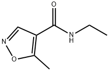 4-Isoxazolecarboxamide,N-ethyl-5-methyl-(9CI) Struktur