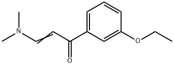 2-Propen-1-one,3-(dimethylamino)-1-(3-ethoxyphenyl)-(9CI) Struktur