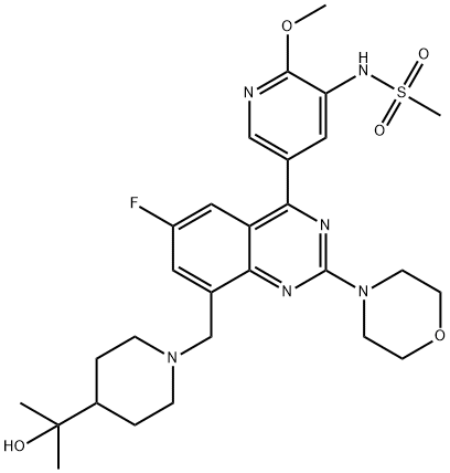 PI3Kδ-IN-2 Struktur