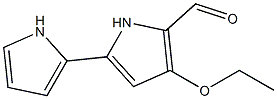 [2,2-Bi-1H-pyrrole]-5-carboxaldehyde,4-ethoxy-(9CI) Struktur