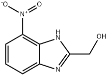 1H-Benzimidazole-2-methanol,4-nitro-(9CI) Struktur