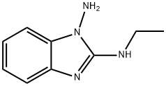 1H-Benzimidazole-1,2-diamine,N2-ethyl-(9CI) Struktur