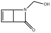 2-Azabicyclo[2.2.0]hex-5-en-3-one,2-(hydroxymethyl)-(9CI) Struktur