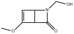 2-Azabicyclo[2.2.0]hex-5-en-3-one,2-(hydroxymethyl)-5-methoxy-(9CI) Struktur