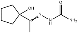 Ketone, 1-hydroxycyclopentyl methyl, semicarbazone (6CI,8CI) Struktur