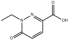 3-Pyridazinecarboxylicacid,1-ethyl-1,6-dihydro-6-oxo-(9CI) Struktur