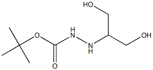 Hydrazinecarboxylic acid, 2-[2-hydroxy-1-(hydroxymethyl)ethyl]-, 1,1- Struktur