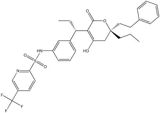 tipranavir Struktur