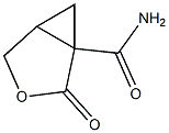 3-Oxabicyclo[3.1.0]hexane-1-carboxamide,2-oxo-(9CI) Struktur