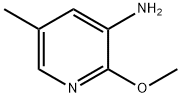 3-Pyridinamine,2-methoxy-5-methyl-(9CI) Struktur