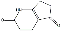 1H-Cyclopenta[b]pyridine-2,5-dione,3,4,6,7-tetrahydro-(9CI) Struktur