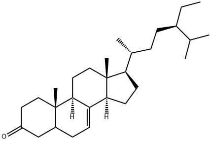 delta(7)-stigmastenone-3 Struktur