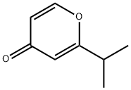 4H-Pyran-4-one,2-(1-methylethyl)-(9CI) Struktur