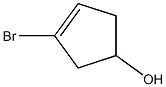 3-Cyclopenten-1-ol,3-bromo-(9CI) Struktur