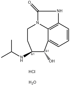 Zilpaterol Hydrochloride Struktur